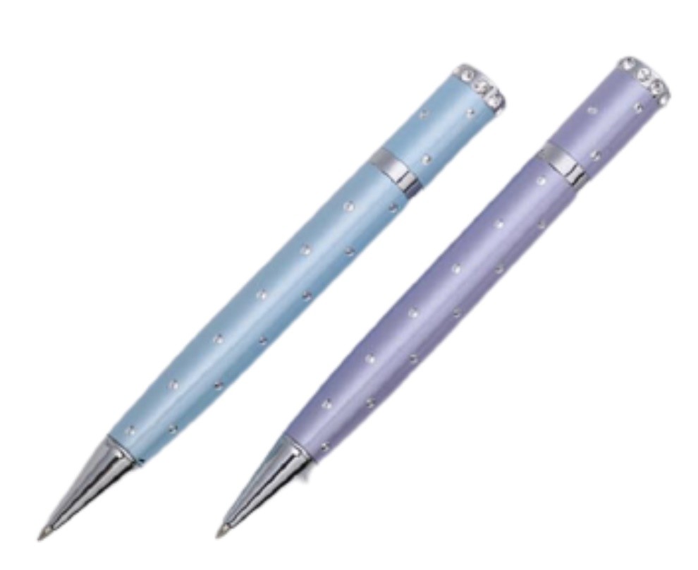 Metallic Perfume Frosted Pearlescent Diamond Ballpoint Pen BA-01