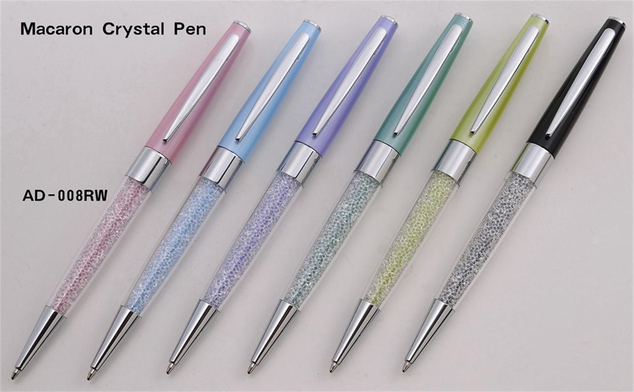 Exquisite brass luxury crystal ball pen AD-008(RW)