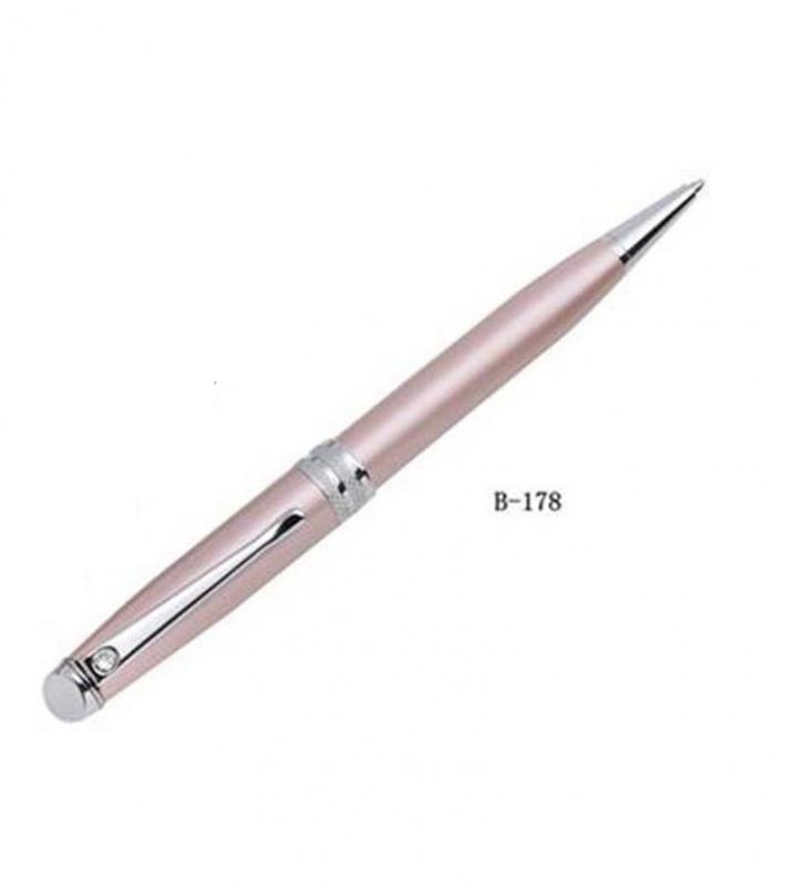 Elegant and stylish ballpoint pen with crystal clip B-178 B-178(4C)
