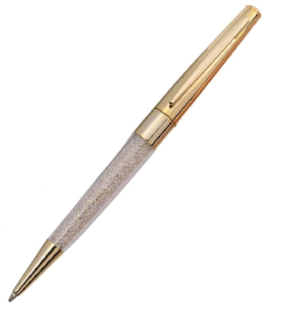Exquisite brass luxury crystal ball pen AD-008