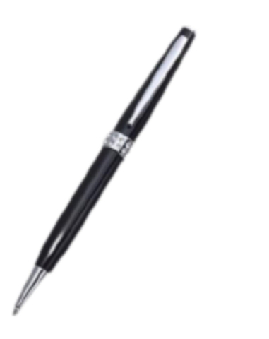 Exquisite crystal inlaid gold-plated ballpoint pen B-124