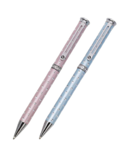 Pearly Frosted Diamond Luxury Water Casting Ball Pen B-08LP
