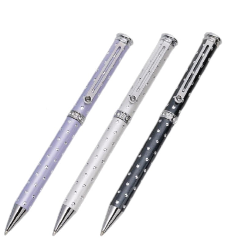 Pearly Frosted Diamond Luxury Water Casting Ball Pen B-08LP