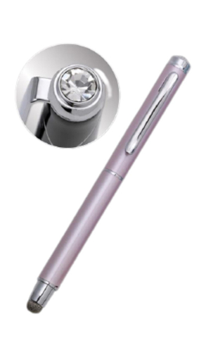 Five-color metal diamond-studded touch screen stylus TS-CP05