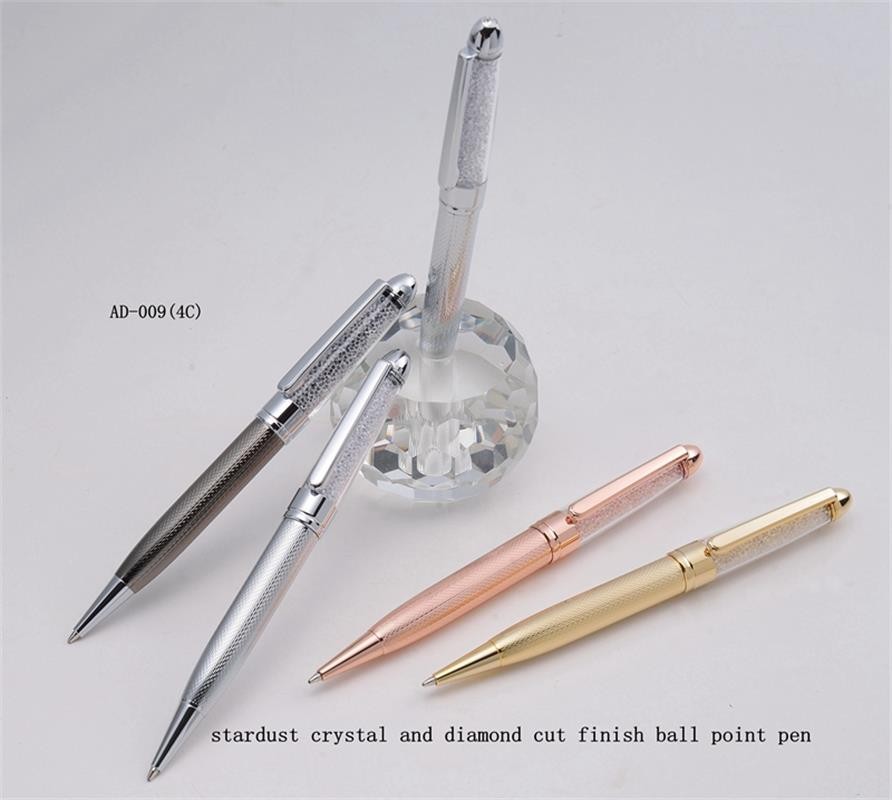 Crystal Full of Exquisite Transparent Crystal Pen AD-009(4C)
