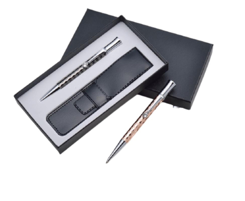Diamond cut design, deluxe ballpoint pen. B-137(2C)