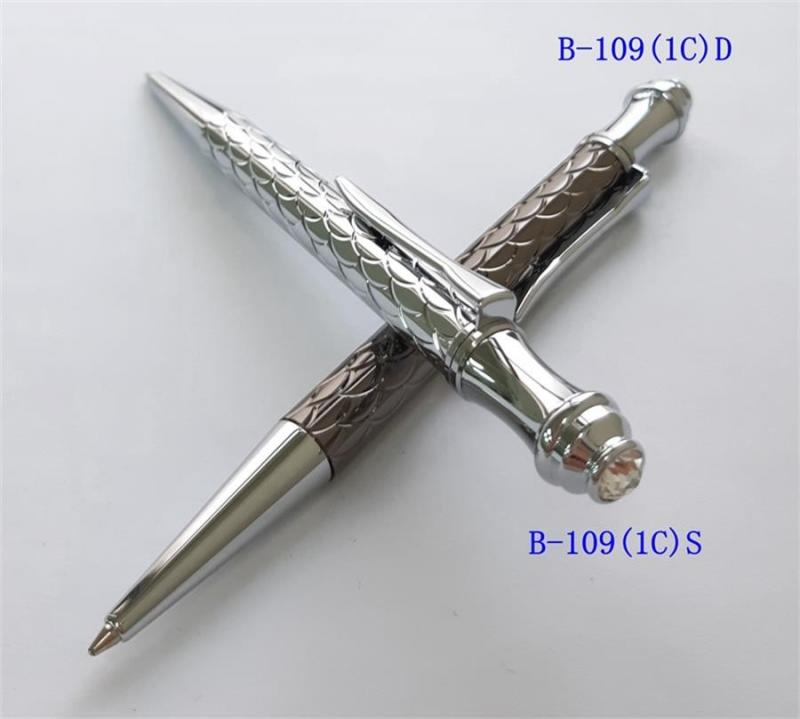 Exquisite diamond cut bright top paint luxury ballpoint pen B-109