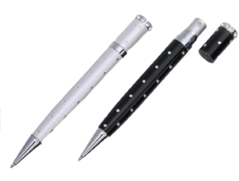 Metallic Perfume Frosted Pearlescent Diamond Ballpoint Pen BA-01